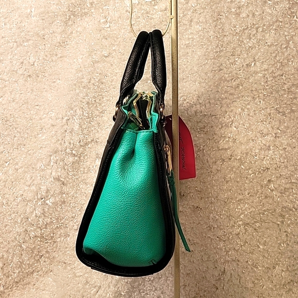 NWT Betsey Johnson Satchel w/Crossbody Strap - Picture 6 of 16